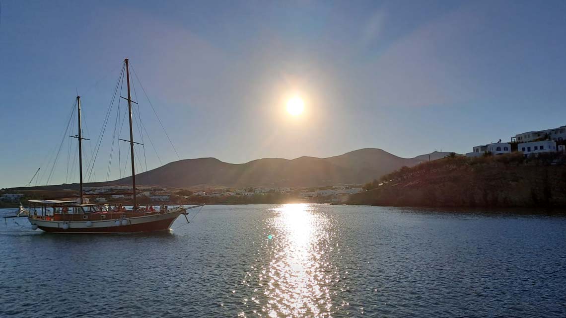 Cruising in Paros